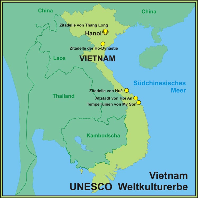 Vietnams Weltkulturerbe