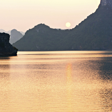 Panorama Halong-Bucht Vietnam Studienreise